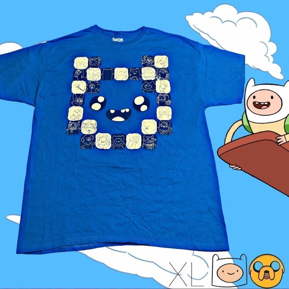 Adventure Time 100% Cotton XL Lootwear Tee Unisex
